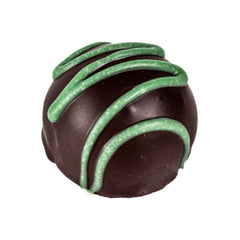 Jag Couture London - New York Lime Fruit Cream - flavoured fondant cream in dark chocolate 13g