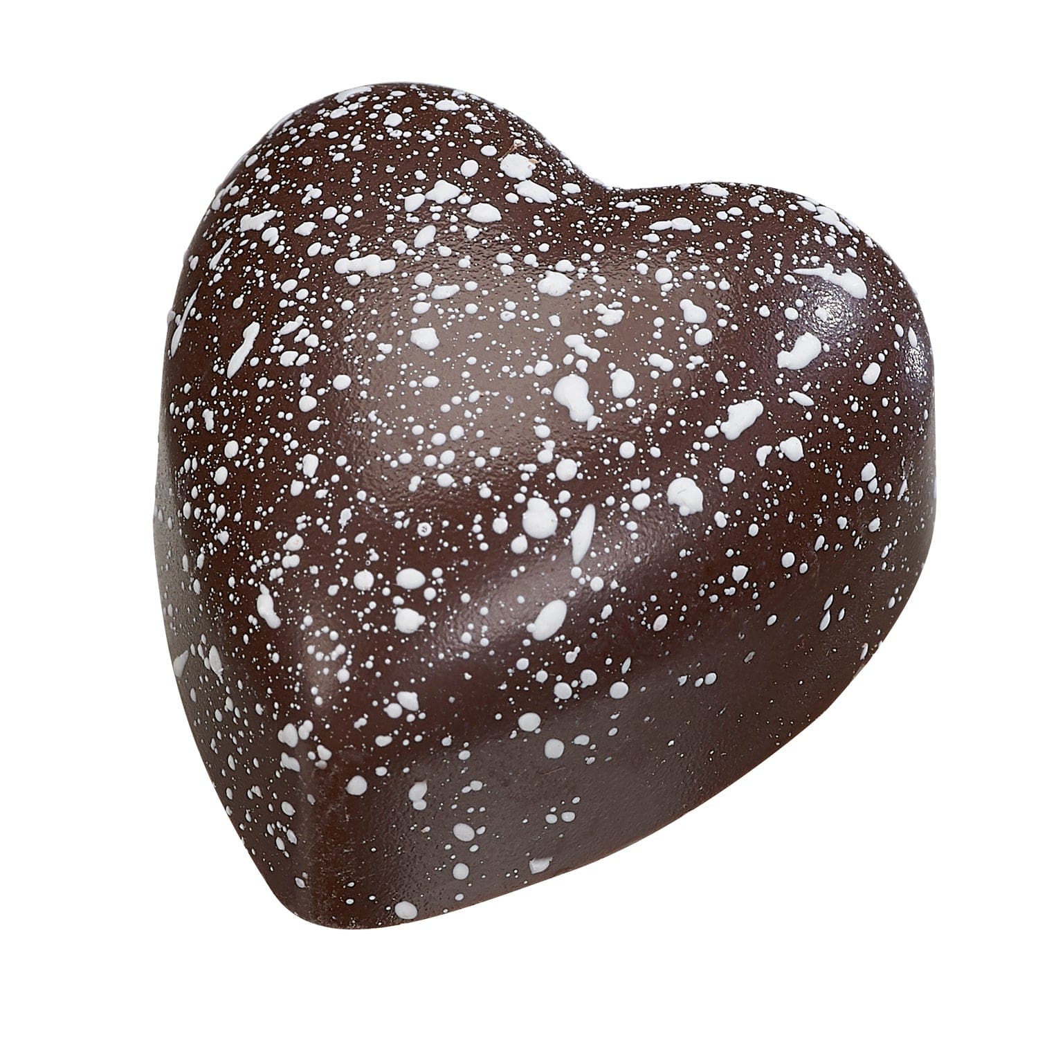 Jag Couture London - New York Lime Heart - dark chocolate with a lime filling and white sparkle 12.6g