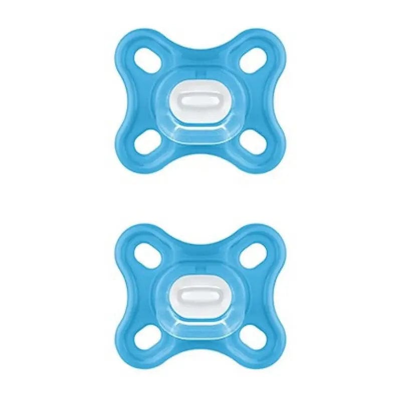 Jag Couture London - New York Mam Comfort Pacifier 0+ Blue 2 Units