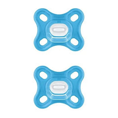 Jag Couture London - New York Mam Comfort Pacifier 0+ Blue 2 Units