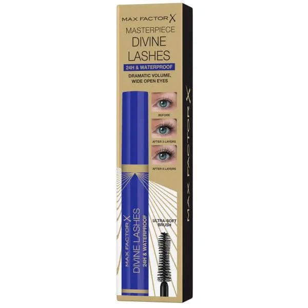 Jag Couture London - New York Max Factor Divine Lashes 24h y Waterproof Mascara Black