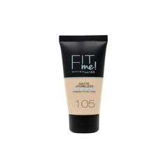 Jag Couture London - New York Maybelline Fit Me Matte & Poreless Foundation 105 Natural Ivory
