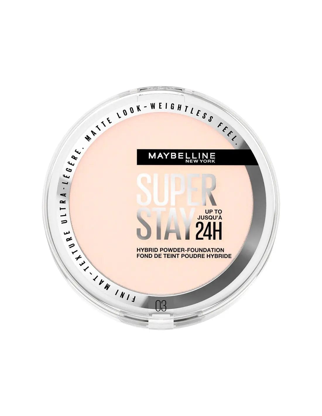 Jag Couture London - New York Maybelline Superstay 24h Hybrid Powder-Foundation 03 9g