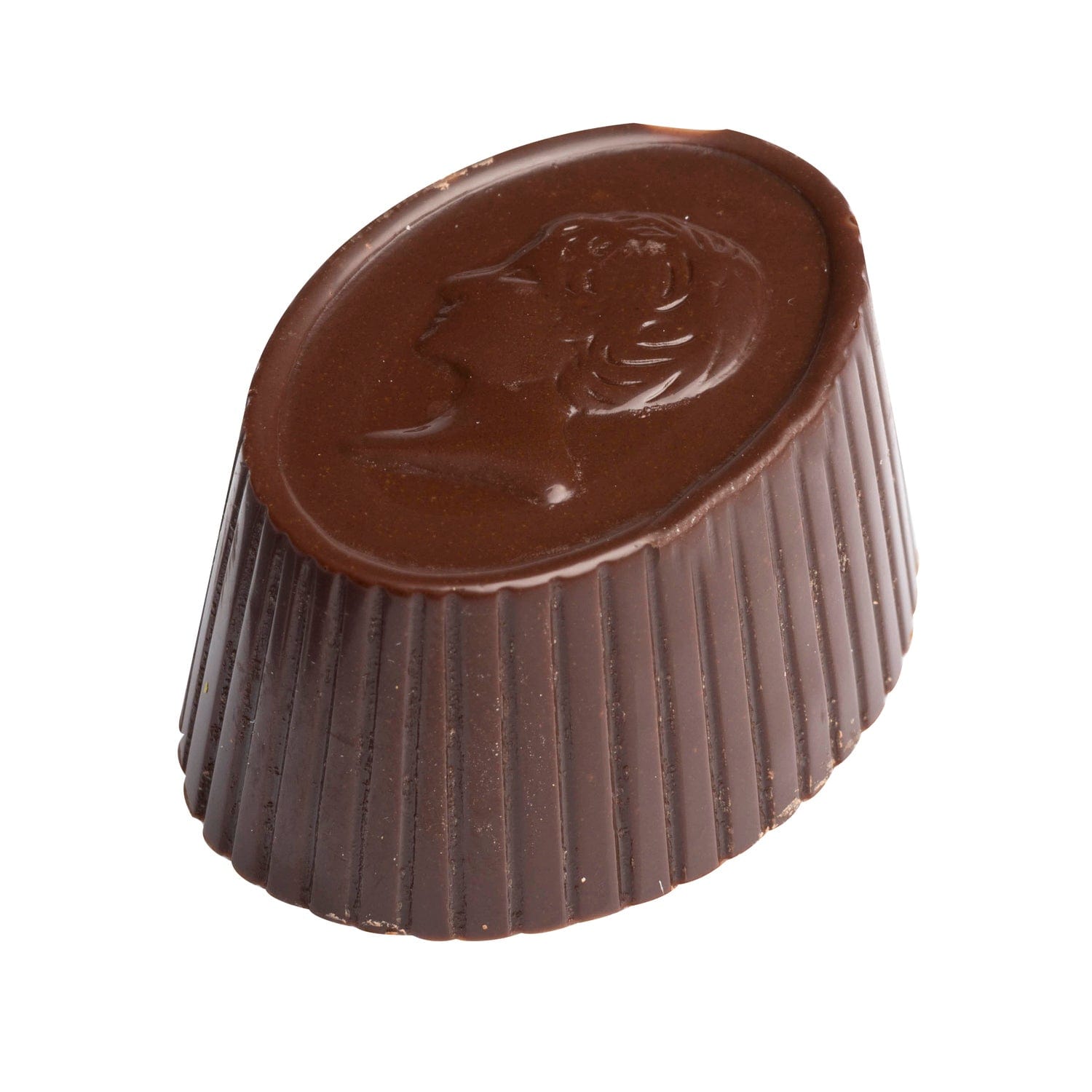 Jag Couture London - New York Medallion - amaretto flavoured ganache cream in milk chocolate 15.6g