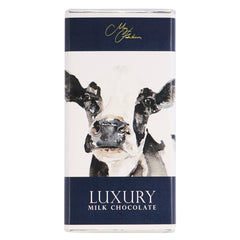 Jag Couture London - New York Meg Hawkins Friesian Cow design milk chocolate bar