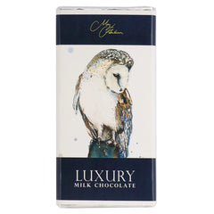 Jag Couture London - New York Meg Hawkins Owl design milk chocolate bar