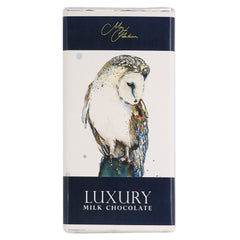 Jag Couture London - New York Meg Hawkins Owl design milk chocolate bar