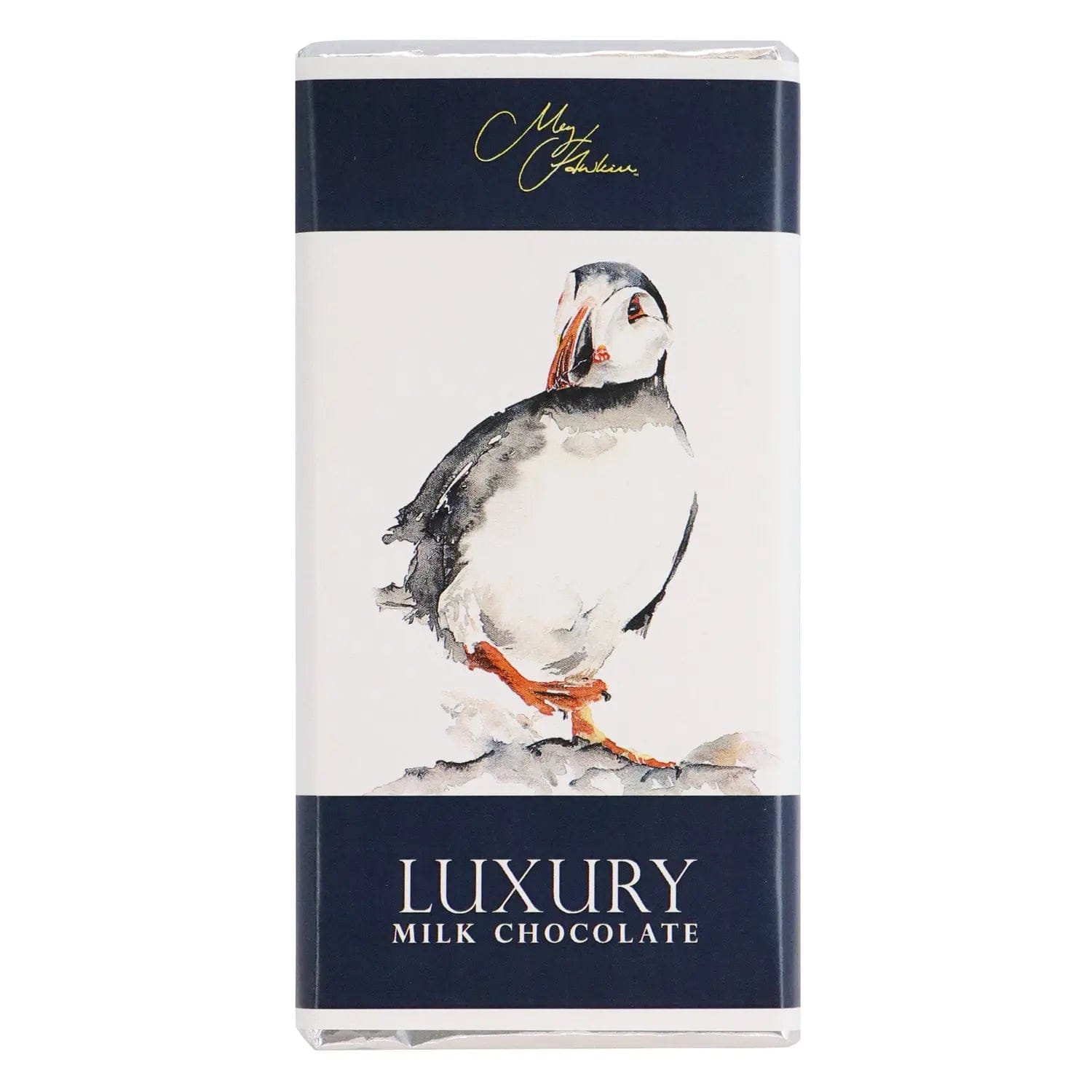 Jag Couture London - New York Meg Hawkins Puffin design milk chocolate bar
