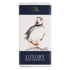 Jag Couture London - New York Meg Hawkins Puffin design milk chocolate bar