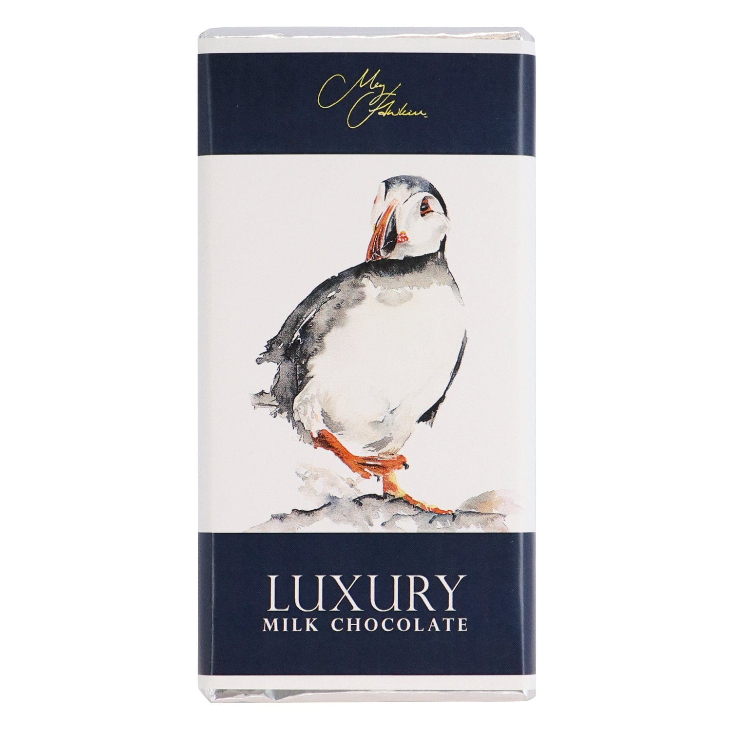 Jag Couture London - New York Meg Hawkins Puffin design milk chocolate bar