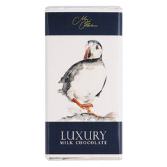 Jag Couture London - New York Meg Hawkins Puffin design milk chocolate bar