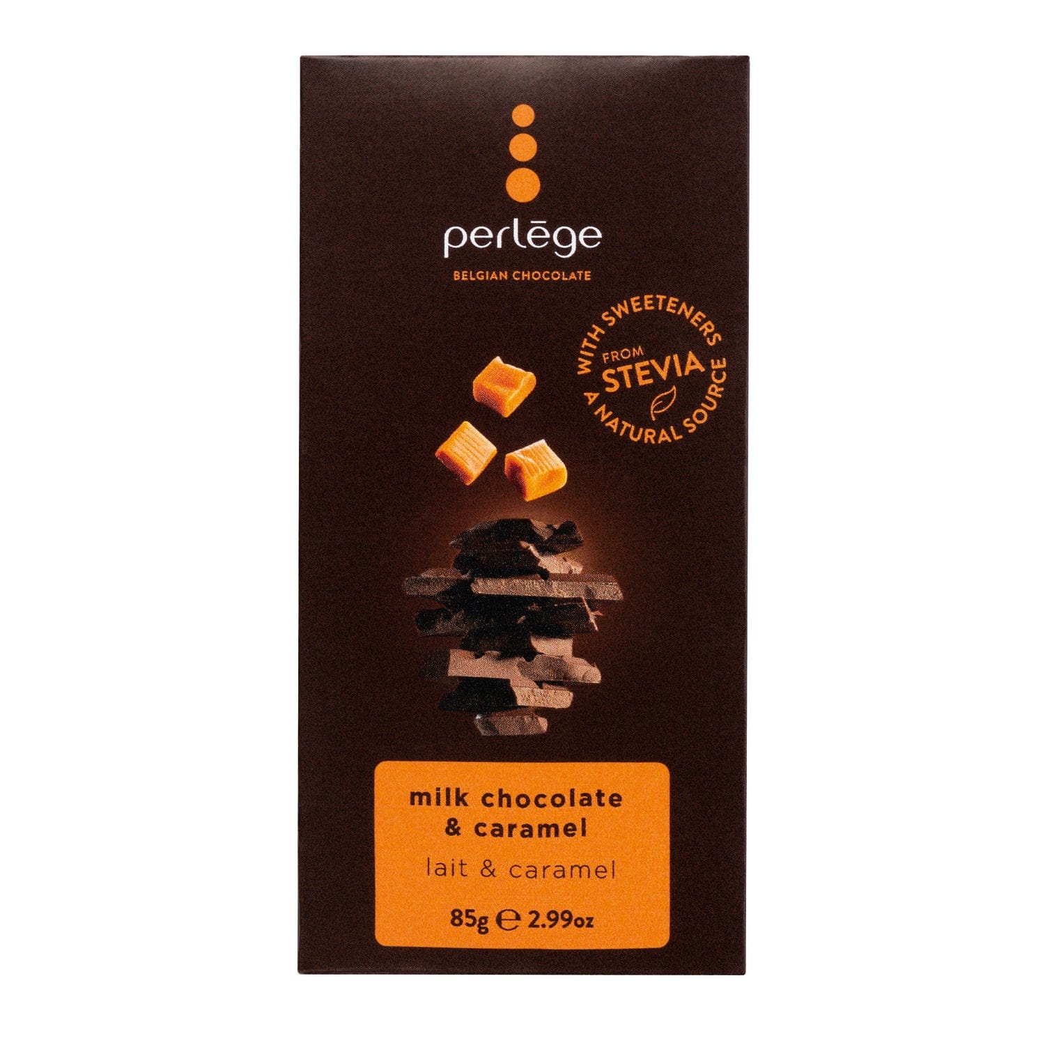 Jag Couture London - New York Milk chocolate tablet with caramel