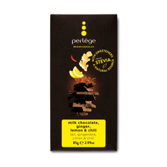 Jag Couture London - New York Milk chocolate tablet with ginger, lemon & chilli