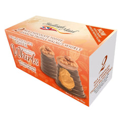 Jag Couture London - New York Milk chocolate toffee ganache walnut whirls twin pack