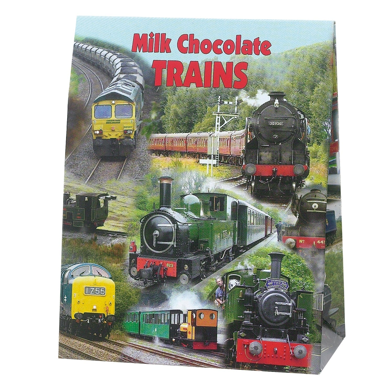 Jag Couture London - New York Milk chocolate trains in gift pack