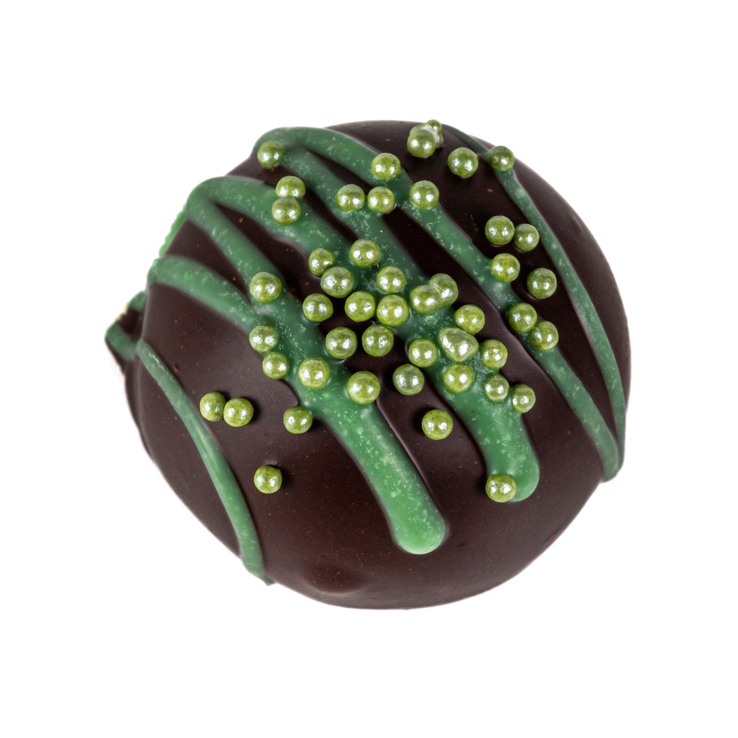 Jag Couture London - New York Mint truffle balls - flavoured oatmilk ganache in dark chocolate 12.8g