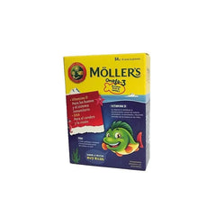 Jag Couture London - New York Moller´s Moller's Omega 3 45 Gummy Fishes