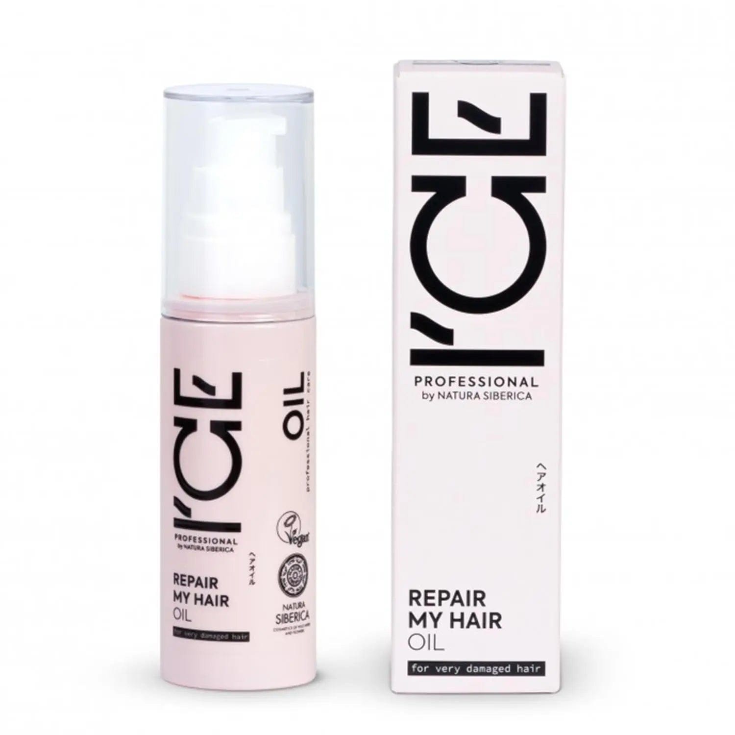 Jag Couture London - New York Natura Siberica Ice Repair My Hair Aceite Capilar Cabello Dañado 50ml