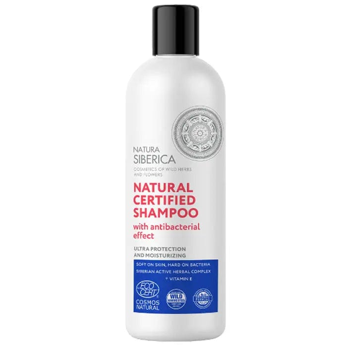 Jag Couture London - New York Natura Siberica Natural Certified Shampoo With Antibacterial Effect 400ml