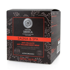 Jag Couture London - New York Natura Siberica Sauna y Spa Body Wrap Anti-Celulitico Hot Volcanic 370ml