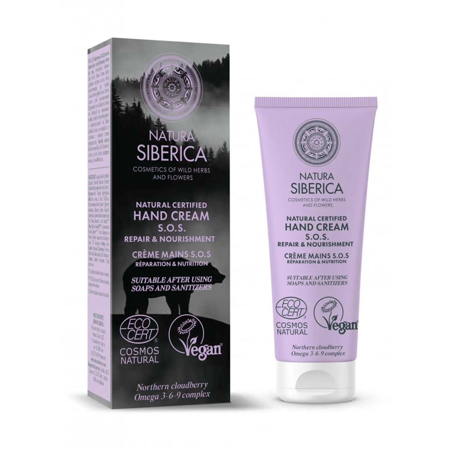 Jag Couture London - New York Natura Siberica Sos Cremas De Manos Reparacion Nutricion 75ml