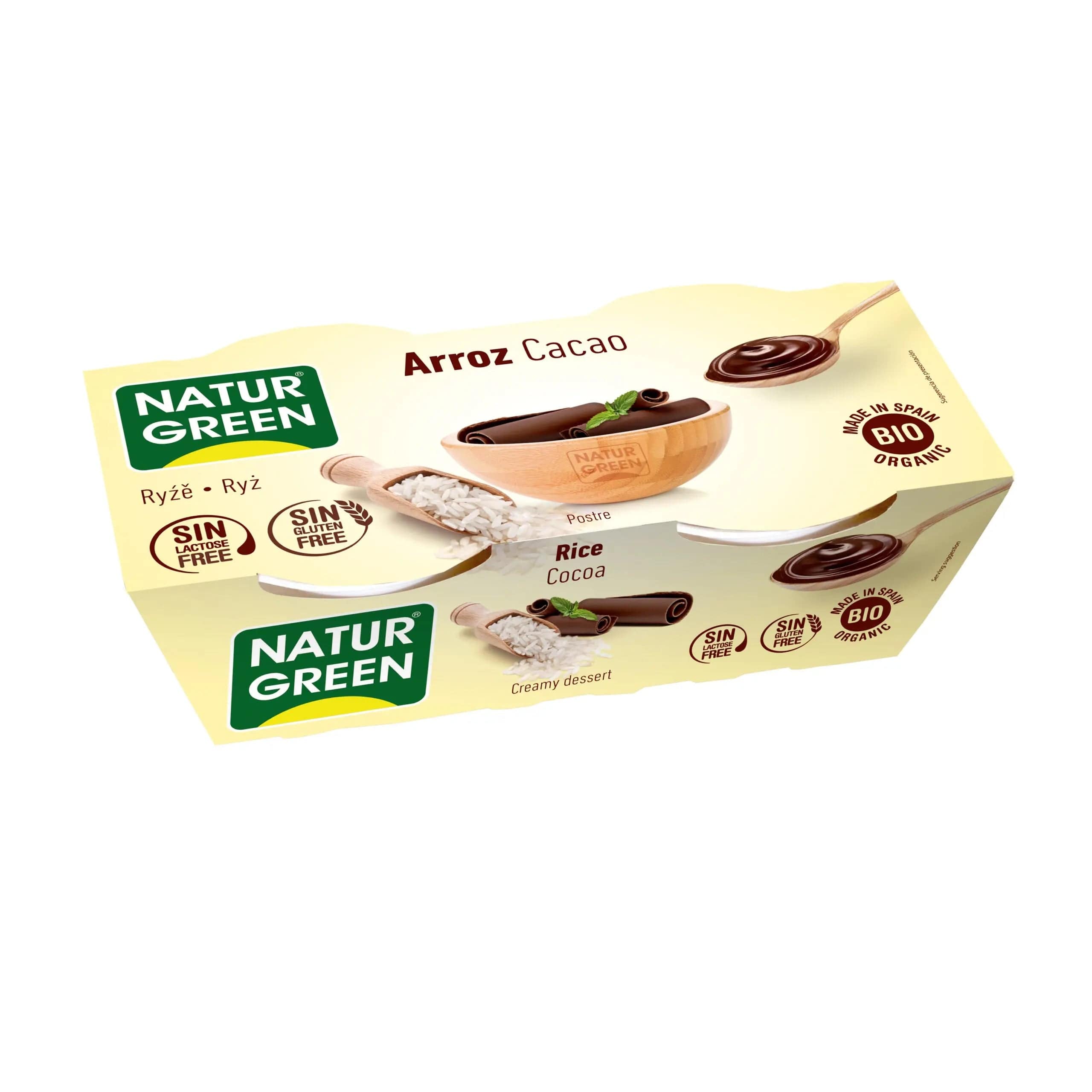 Jag Couture London - New York Naturgreen Arroz Chocolate 2 X 125g