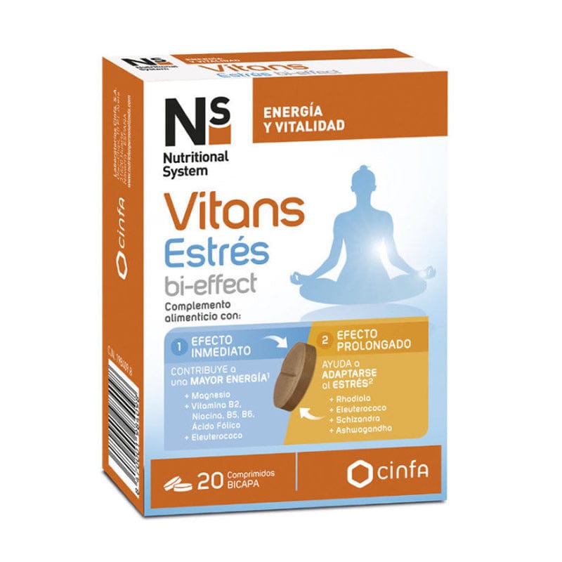 Jag Couture London - New York Ns Vitans Stress Bi-Effect 20 Tablets
