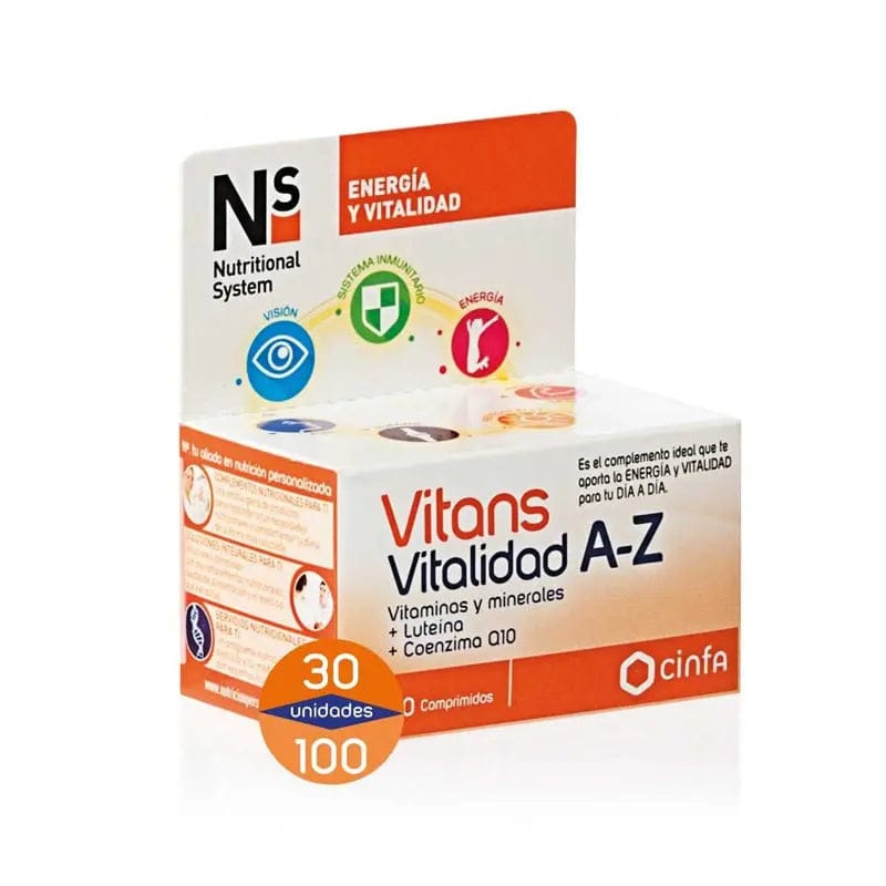 Jag Couture London - New York Ns Vitans Vitality A-Z 30 Tablets