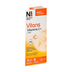Jag Couture London - New York Ns Vitans Vitamin C + Zinc 20Effervescent Tablets Lemon Flavor