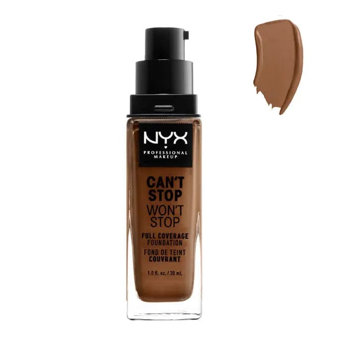 Jag Couture London - New York Nyx Can´t Stop Won´t Stop Full Coverage Foundation Cappucciono 30ml