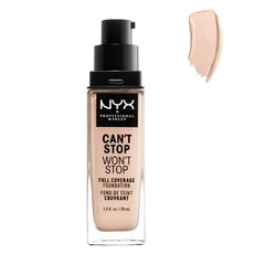 Jag Couture London - New York Nyx Can´t Stop Won´t Stop Full Coverage Foundation Light Porcel 30ml