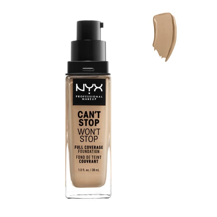 Jag Couture London - New York Nyx Can´t Stop Won´t Stop Full Coverage Foundation Soft Beige 30ml