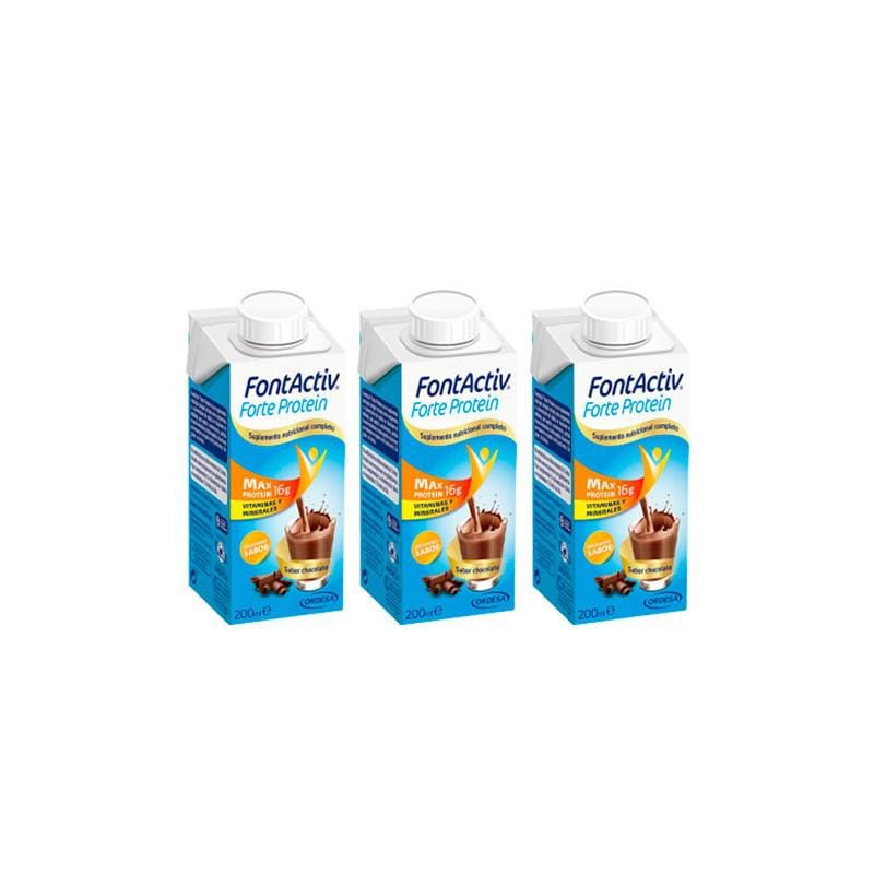 Jag Couture London - New York Ordesa Fontactiv Forte Protein Chocolate 3x 200ml