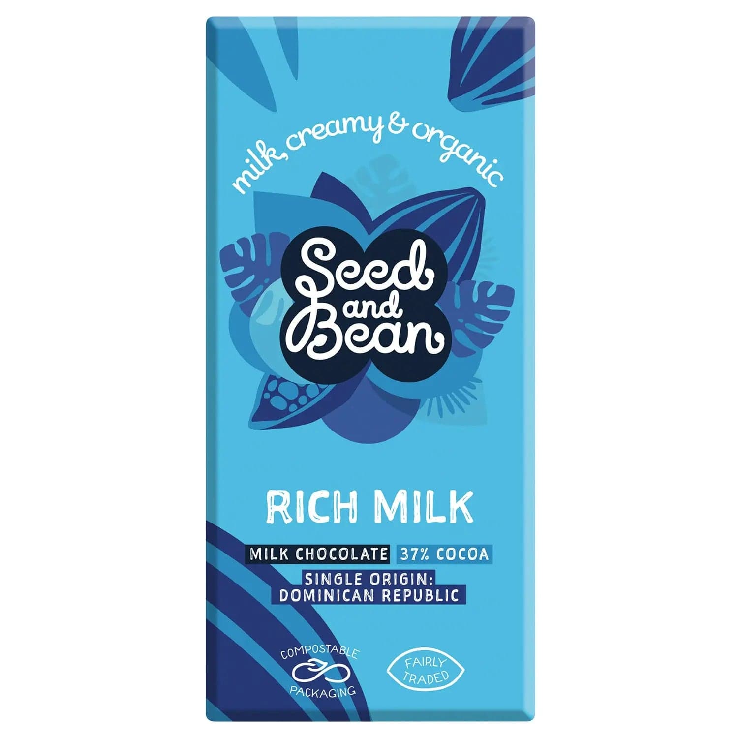 Jag Couture London - New York Organic & Fair Trade 37% milk chocolate bar