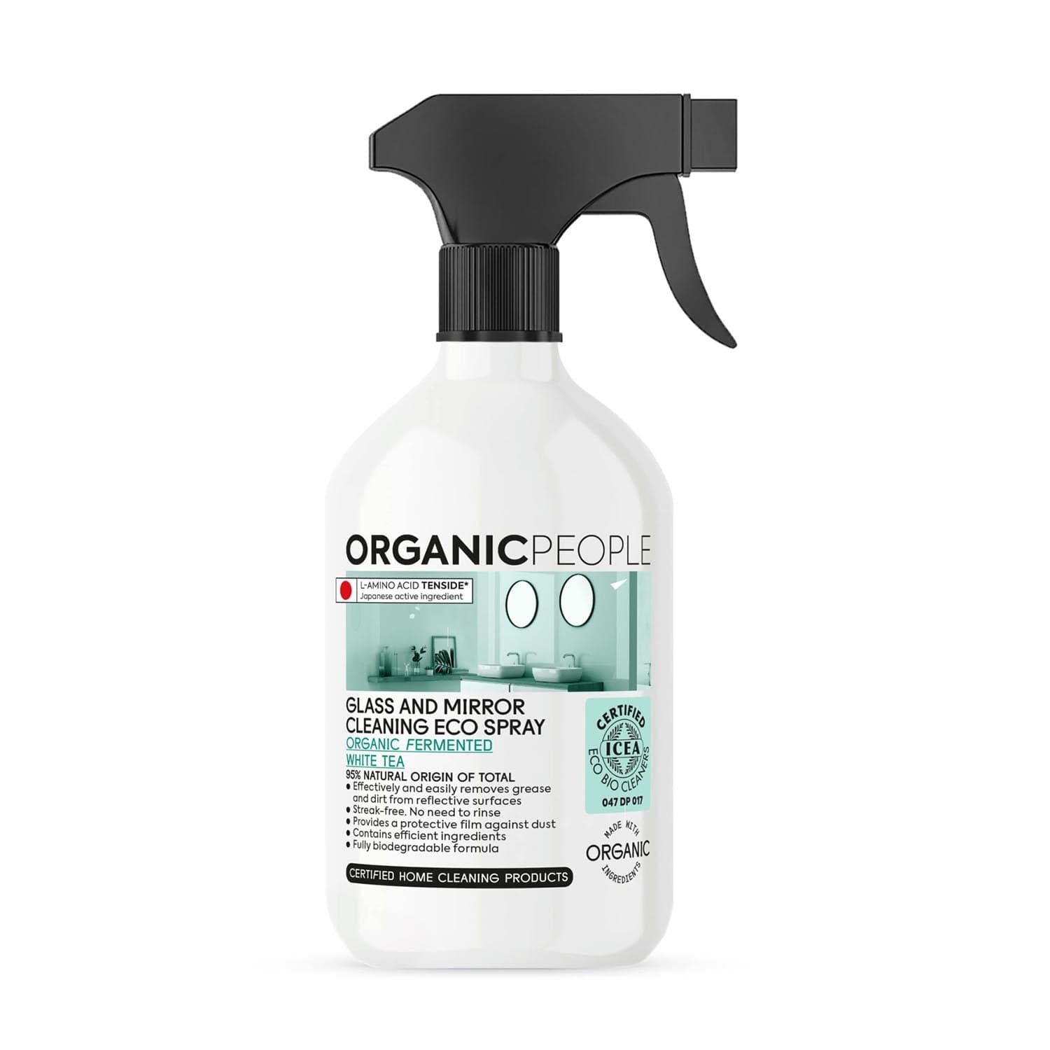 Jag Couture London - New York Organic People Glass y Mirror Cleansing Eco Spray 200ml