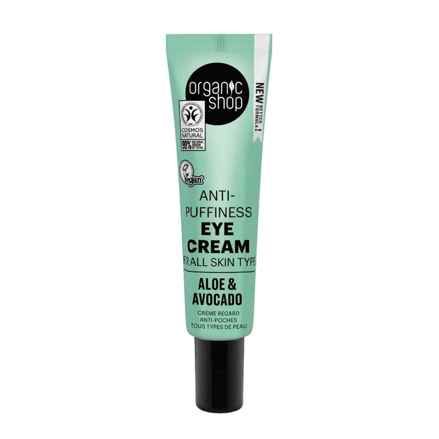 Jag Couture London - New York Organic Shop Aloe Crema De Ojos Anti-Puffiness 30ml
