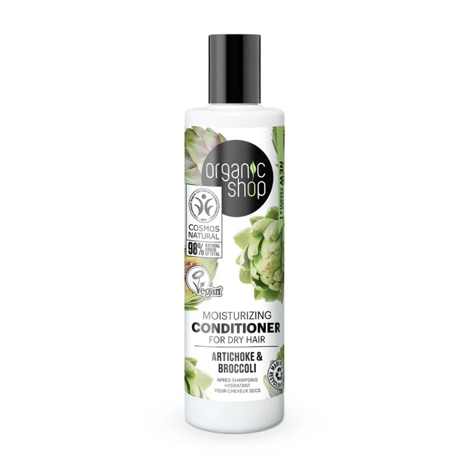 Jag Couture London - New York Organic Shop Artichoke Moisturizing Acondicionador Cabello Seco 280ml