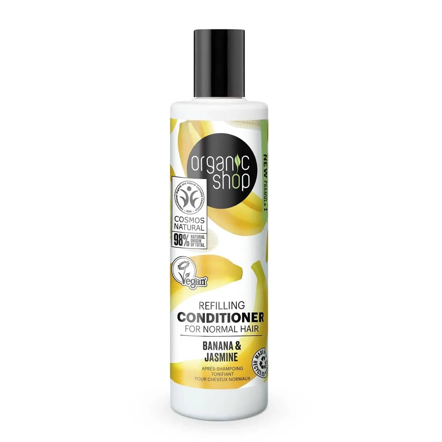 Jag Couture London - New York Organic Shop Banana Refillin Acondicionador Cabello Normal 280ml