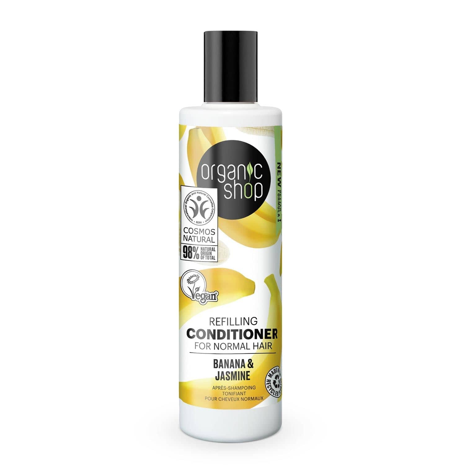 Jag Couture London - New York Organic Shop Banana Refillin Acondicionador Cabello Normal 280ml