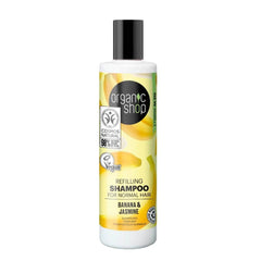 Jag Couture London - New York Organic Shop Banana Refillin Champu Cabello Normal 280ml