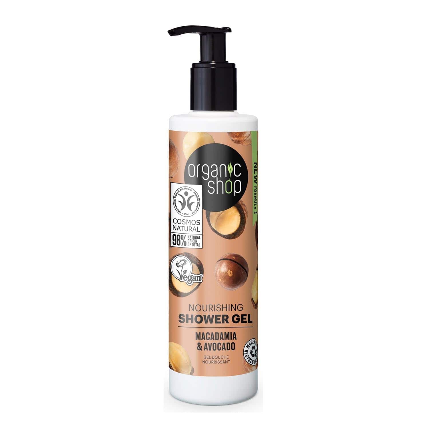 Jag Couture London - New York Organic Shop Macadamia y Avocado Gel De Baño 280ml
