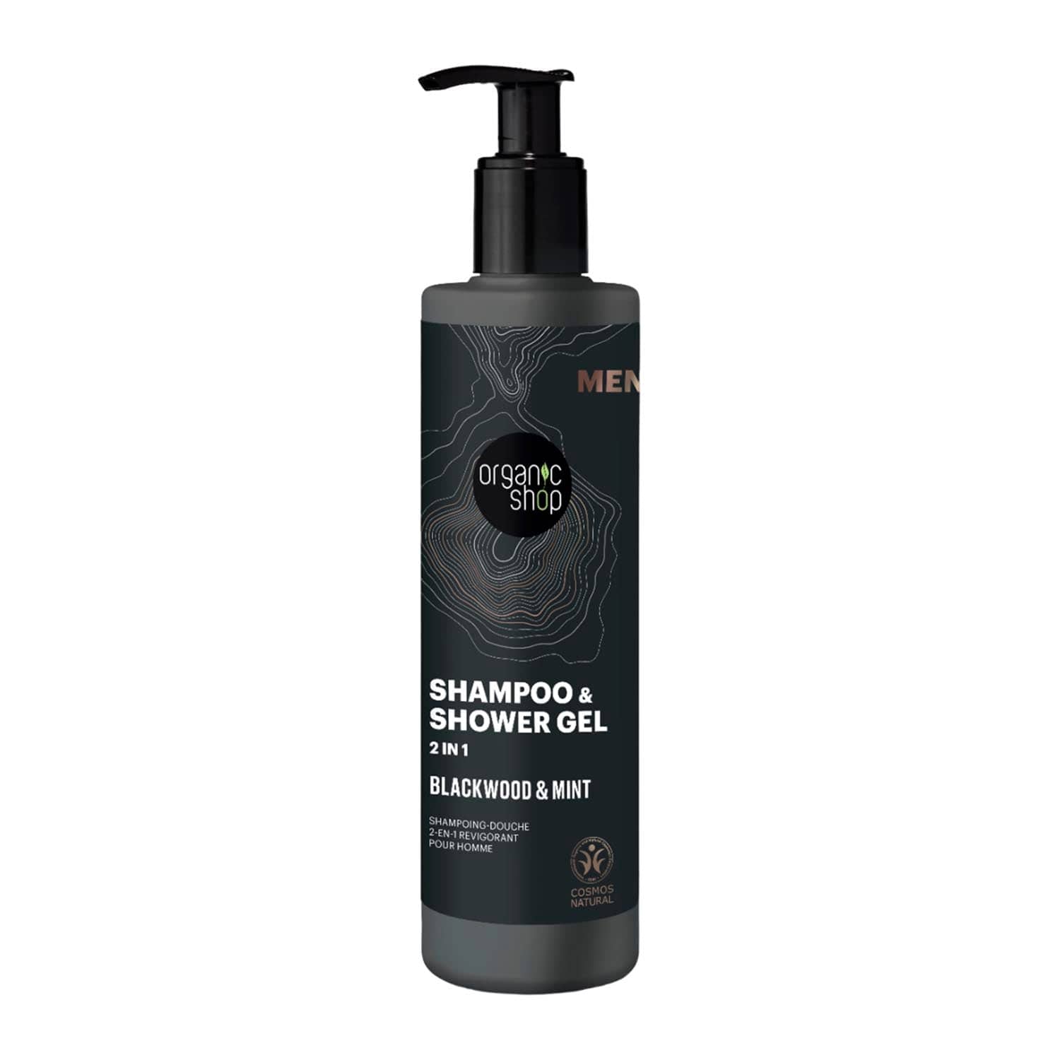 Jag Couture London - New York Organic Shop Men Blackwood Champu y Gel De Baño 2in1 280ml
