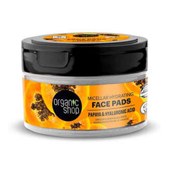 Jag Couture London - New York Organic Shop Papaya Micellar Discos Faciales Hidratantes Micellar 20un