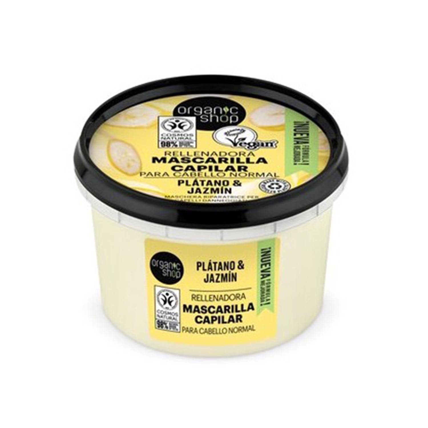 Jag Couture London - New York Organic Shop Platano Mascarilla Capilar Cabello Normal 250ml