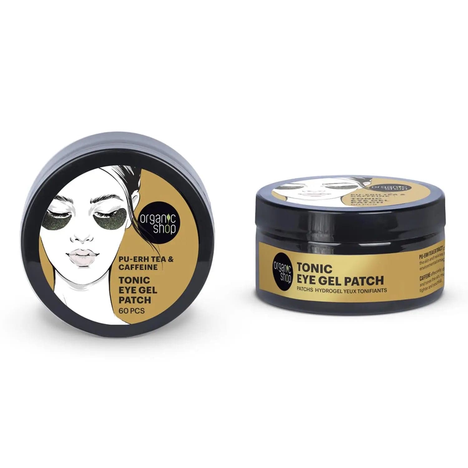 Jag Couture London - New York Organic Shop Pu-Erh Tea Gel De Ojos Pack 60un