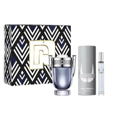 Jag Couture London - New York Paco Rabanne Invictus Eau De Toilette Spray 100ml Set 3 Pieces