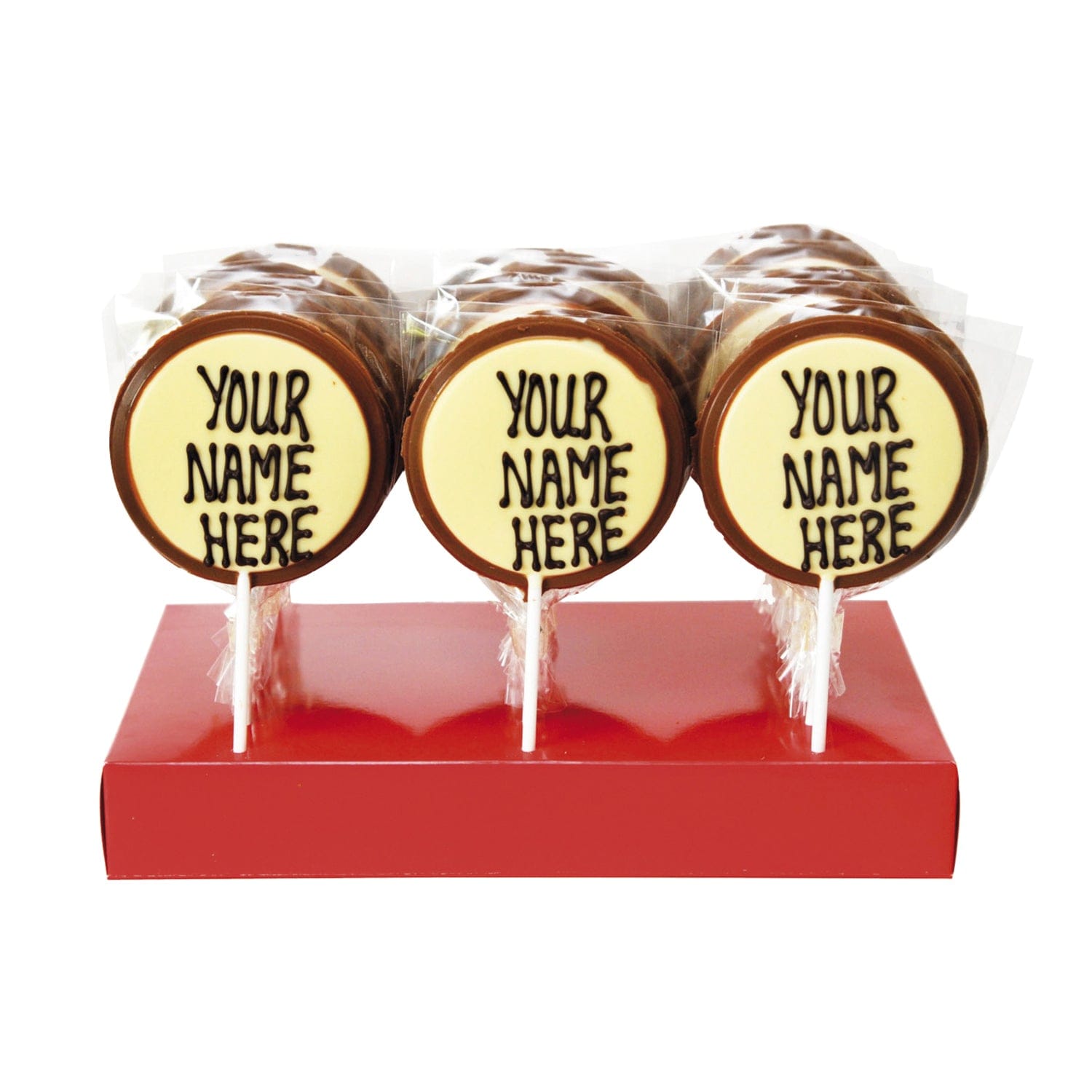 Jag Couture London - New York Personalised handmade chocolate lolly