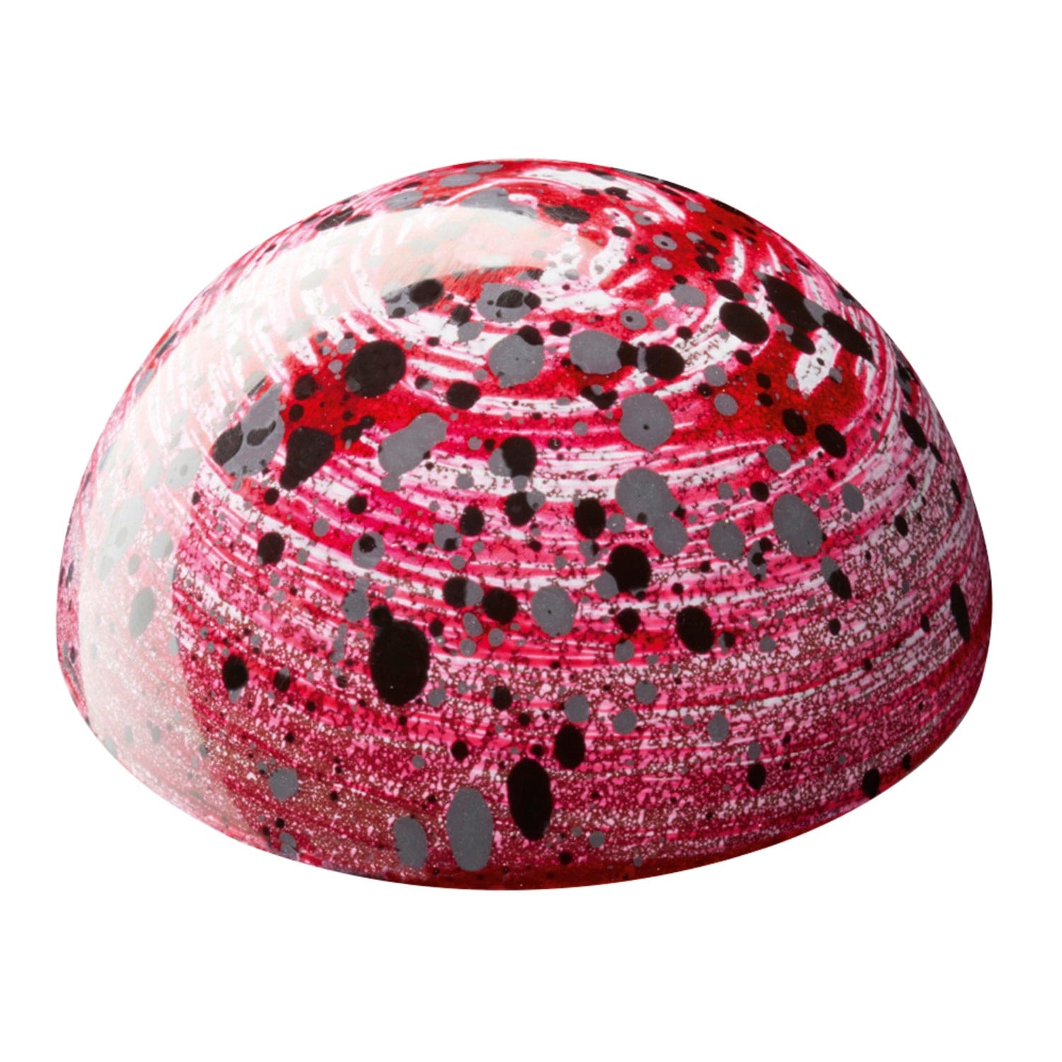 Jag Couture London - New York Picasso cranberry & yoghurt - cranberry jelly topped with yoghurt ganache in subtle white chocolate