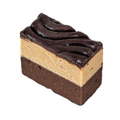 Jag Couture London - New York Praline slice - dark chocolate layer of hazelnut praline with a layer of almond praline topped with dark chocolate 13g approx 1kg