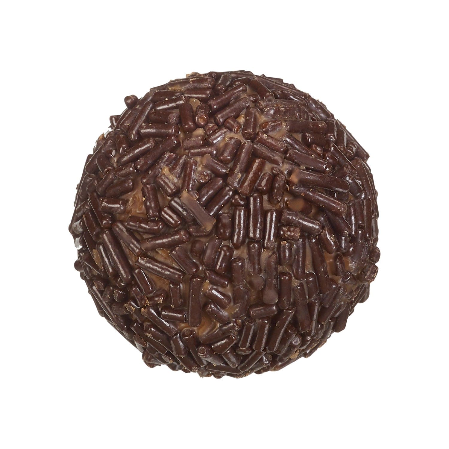 Jag Couture London - New York Prosecco truffle - milk chocolate enrobed prosecco cream rolled in dark vermicelli 11.1g